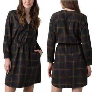 Prana Loop to Pines Dress Dark Iron